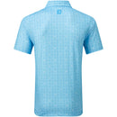 FootJoy The 19th Hole Lisle Polo Shirt - Blue Sky