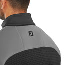 FootJoy ThermoSeries Jacquard Midlayer - Black/Charcoal