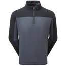FootJoy Thermoseries Hybrid Midlayer - Black/Charcoal