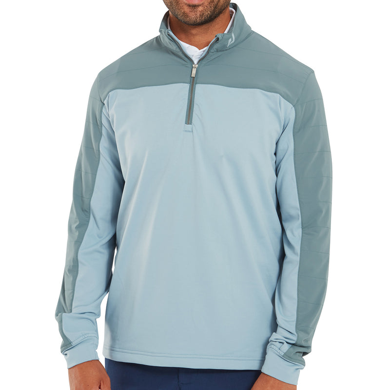FootJoy Thermoseries Hybrid Midlayer - Green/Grey