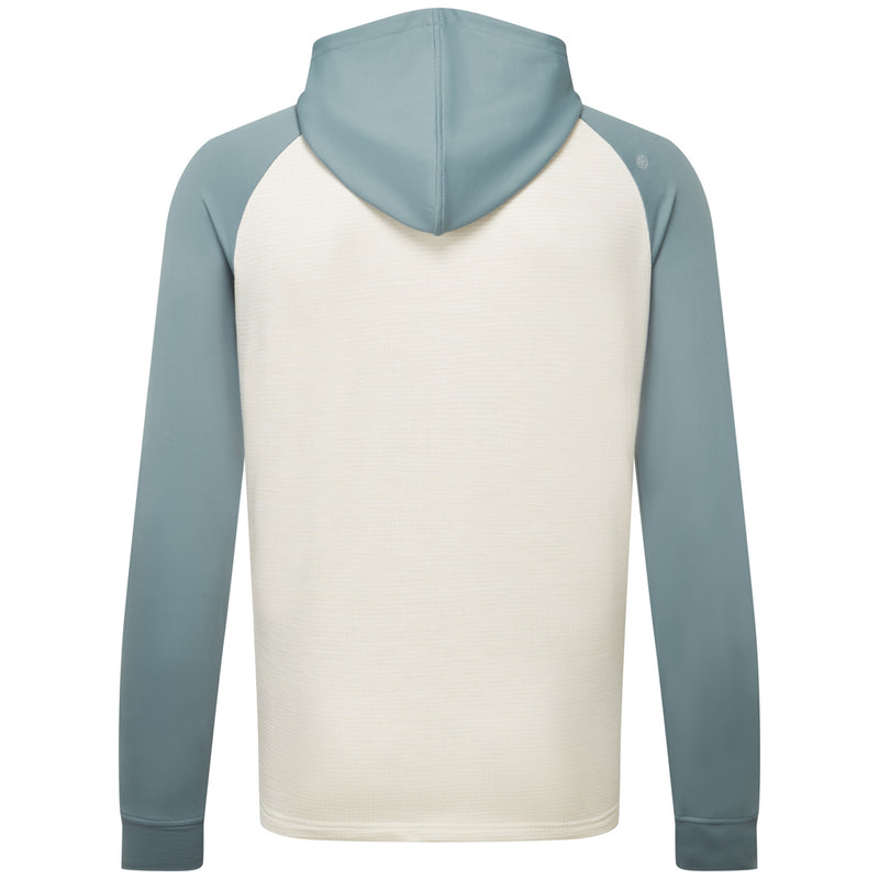 FootJoy ThermoSeries Pullover Hoodie - Stone/Green