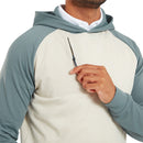 FootJoy ThermoSeries Pullover Hoodie - Stone/Green