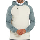 FootJoy ThermoSeries Pullover Hoodie - Stone/Green