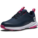 FootJoy Tour Rival Ladies Spiked Waterproof Shoes - Navy/White/Pink