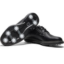 FootJoy Traditions Blucher Spiked Waterproof Shoes - Black