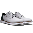 FootJoy Traditions Blucher Waterproof Spiked Shoes - White/Green