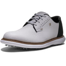 FootJoy Traditions Blucher Waterproof Spiked Shoes - White/Green