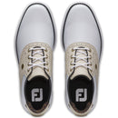 FootJoy Traditions Ladies Spiked Shoes - White/Tan/Black
