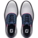 FootJoy Traditions Spiked Shoes - White/Navy/Pink