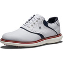 FootJoy Traditions Spiked Shoes - White/Navy/Red