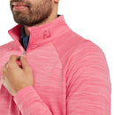 FootJoy Wave Jacquard Chill-Out Pullover - Pink Lemonade
