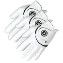 FootJoy WeatherSof Golf Glove (3 Pack) - White/Black