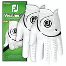 FootJoy Weathersof Ladies Glove (2 Pack) - White/Black