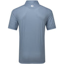 FootJoy Houndstooth Geo Lisle Polo Shirt - Dark Denim