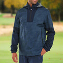 FootJoy HydroLite X Waterproof Hoodie Jacket - Navy Camo