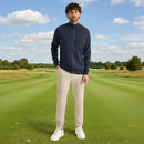 Ping Gabriel Full Zip Sweater - Navy Marl