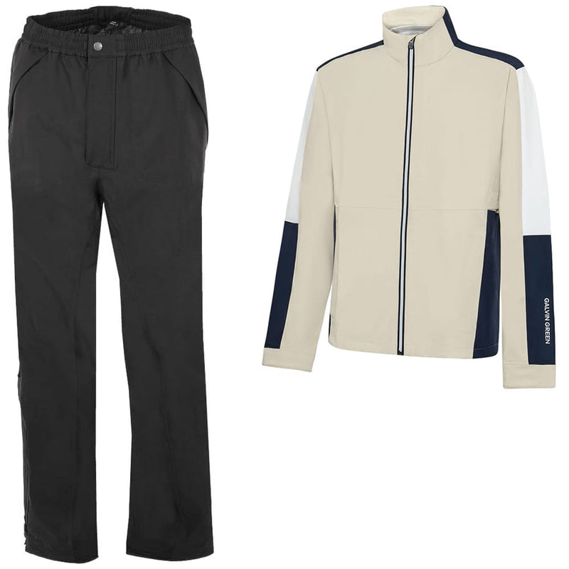 Galvin Green Arlo Waterproof Suit - Sand/Navy/White/Black