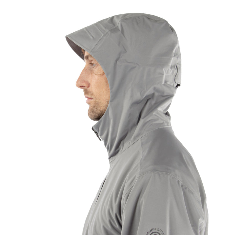 Galvin Green Amos Waterproof Hooded Jacket - Sharkskin