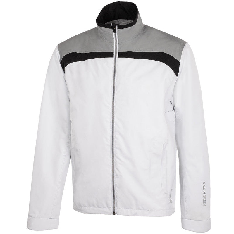 Galvin Green Anton/Alan Waterproof Suit - White/Sharkskin + Cool Grey