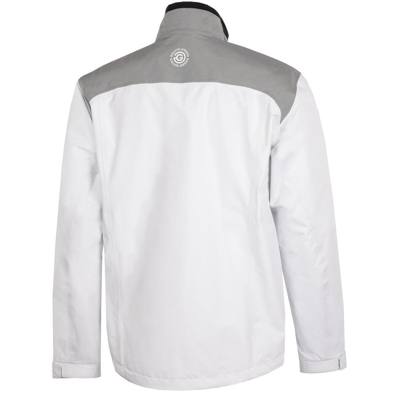Galvin Green Anton/Alan Waterproof Suit - White/Sharkskin + Cool Grey