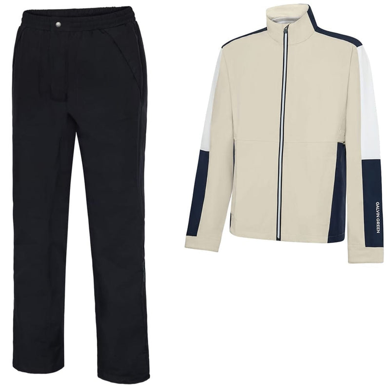 Galvin Green Arlo Waterproof Suit - Sand/Navy/White/Black
