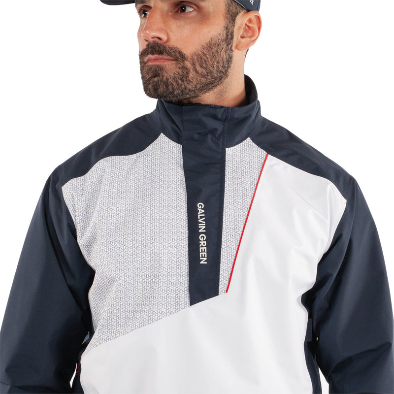 Galvin Green Axley/Alan Waterproof Suit - Navy/Red/White + Navy