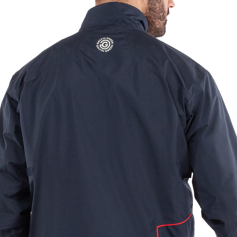 Galvin Green Axley/Alan Waterproof Suit - Navy/Red/White + Navy