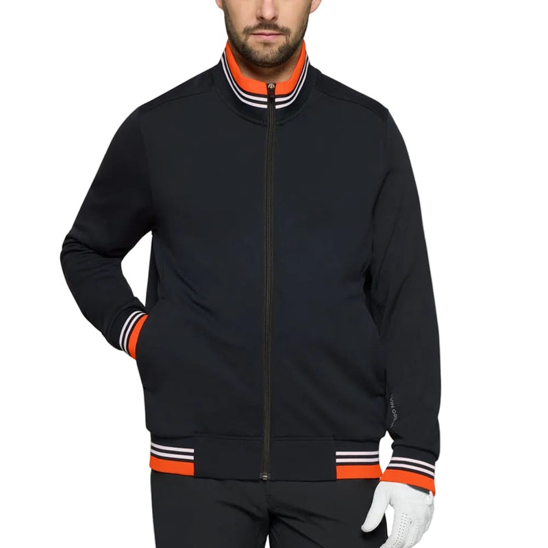 Galvin Green Daniel Full Zip Mid Layer - Black/White/Orange