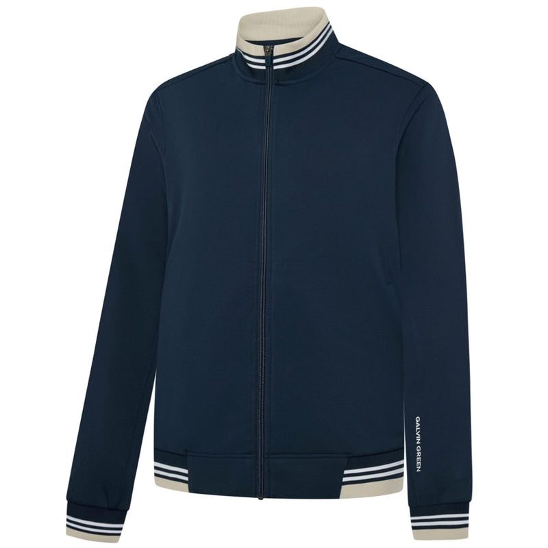 Galvin Green Daniel Full Zip Midlayer - Sand/Navy/White
