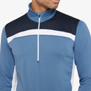 Galvin Green Dean 1/2 Zip Pullover - Moonlight Blue/Navy
