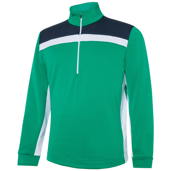 Galvin Green Dean 1/2 Zip Pullover - Navy/Golf Green