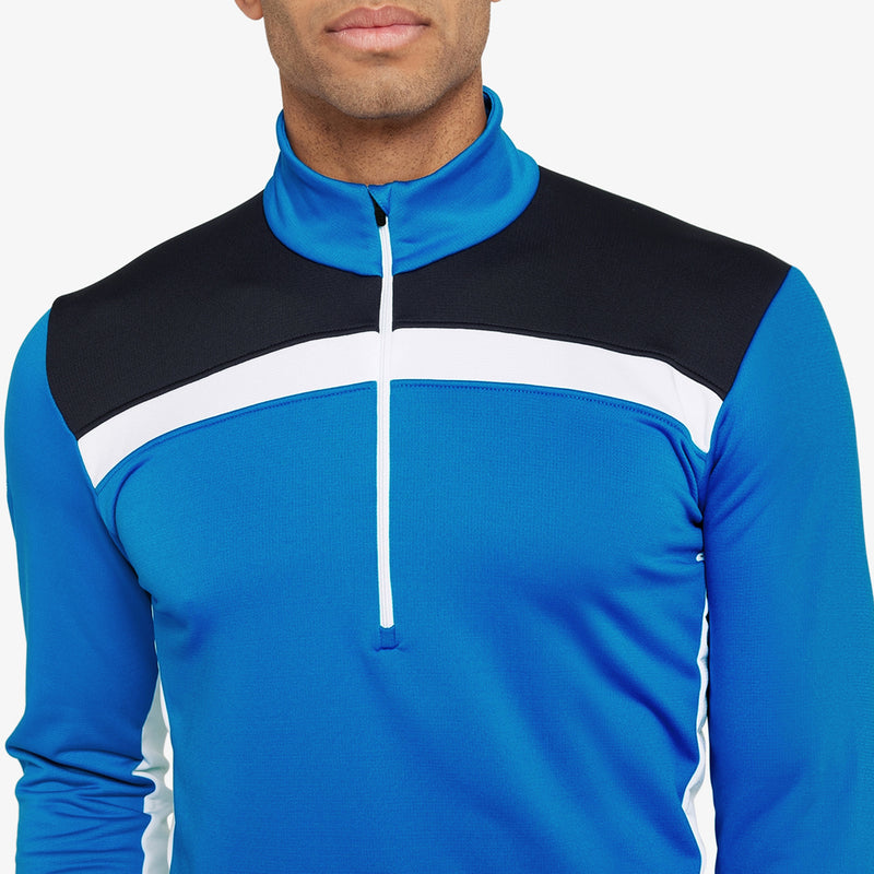 Galvin Green Dean 1/2 Zip Pullover - Royal Blue /Black