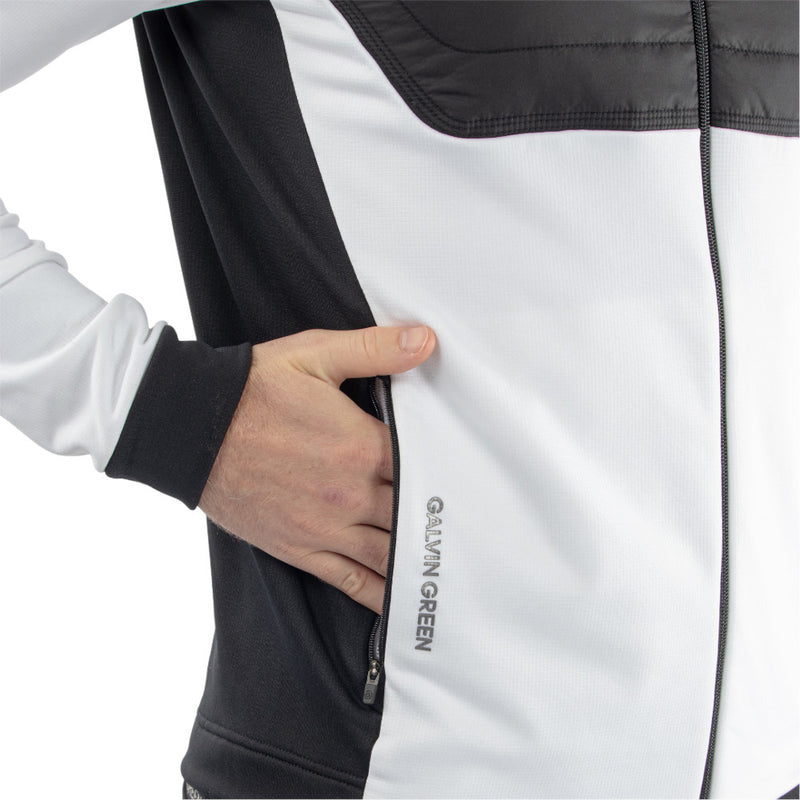 Galvin Green Dylan Jacket - White/Black