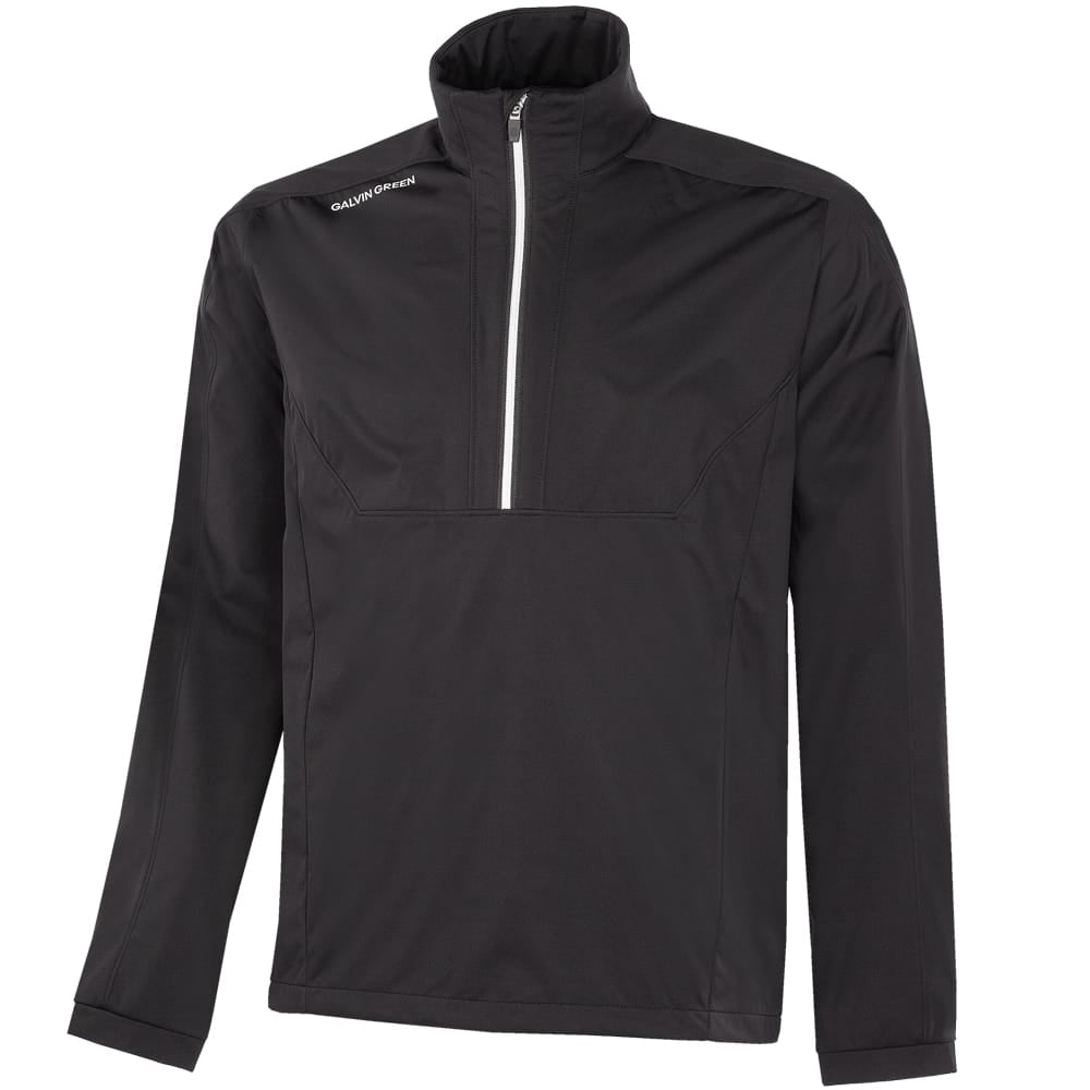 Lawrence Zip Galvin Green Lawrence Windstopper 1/4 Zip Pullover - Black/White