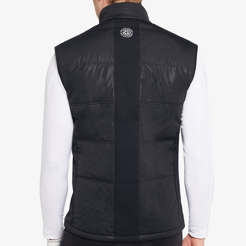 Galvin Green Lennox Windproof Water Resistant Gilet - Black