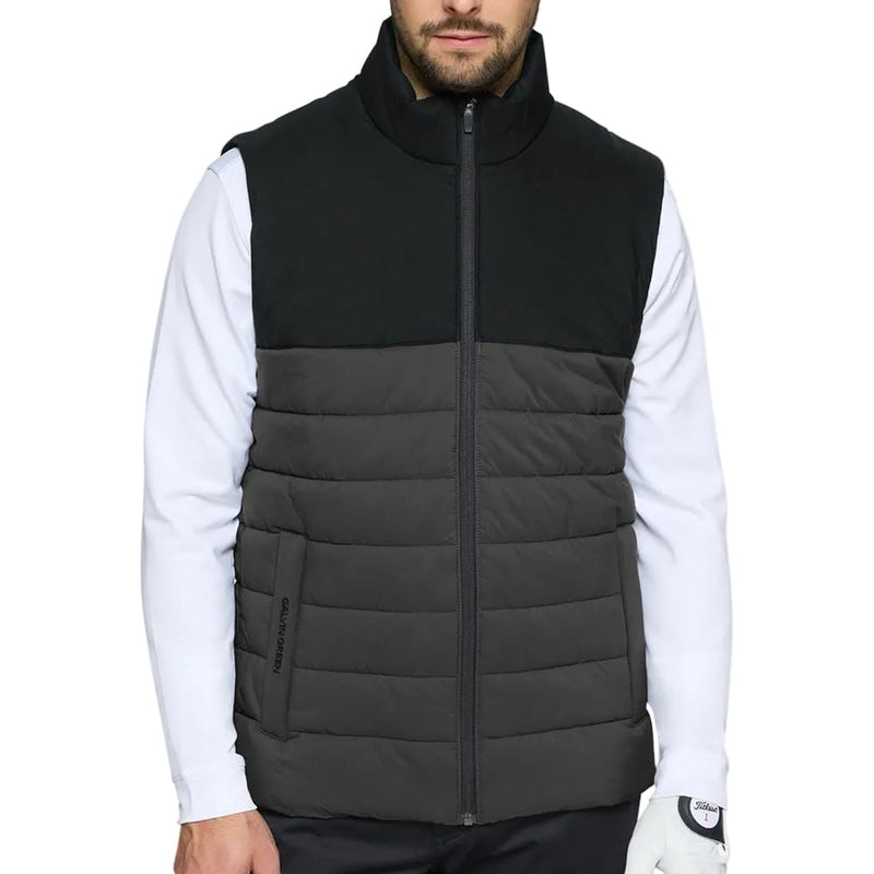 Galvin Green Luca Insulated Gilet - Forged Iron/Black