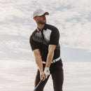 Galvin Green Macoy Polo Shirt - Black/Atlantis Green