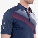 Galvin Green Macoy Polo Shirt - Navy/Red