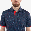 Galvin Green Mannix Polo Shirt - Navy/Red