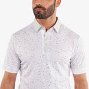 Galvin Green Mannix Polo Shirt - White/Cool Grey