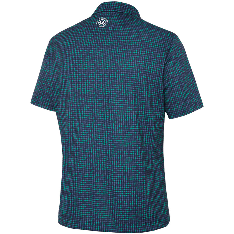 Galvin Green Marlo Polo Shirt - Navy/Golf Green