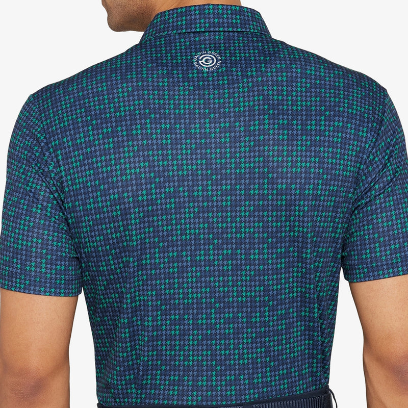 Galvin Green Marlo Polo Shirt - Navy/Golf Green