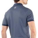 Galvin Green Mate Polo Shirt - Cool Grey/Navy