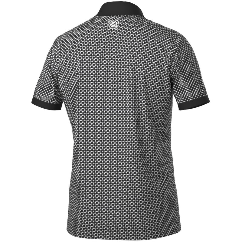 Galvin Green Mate Polo Shirt - Sharkskin/Black