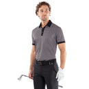 Galvin Green Mate Polo Shirt - Sharkskin/Black