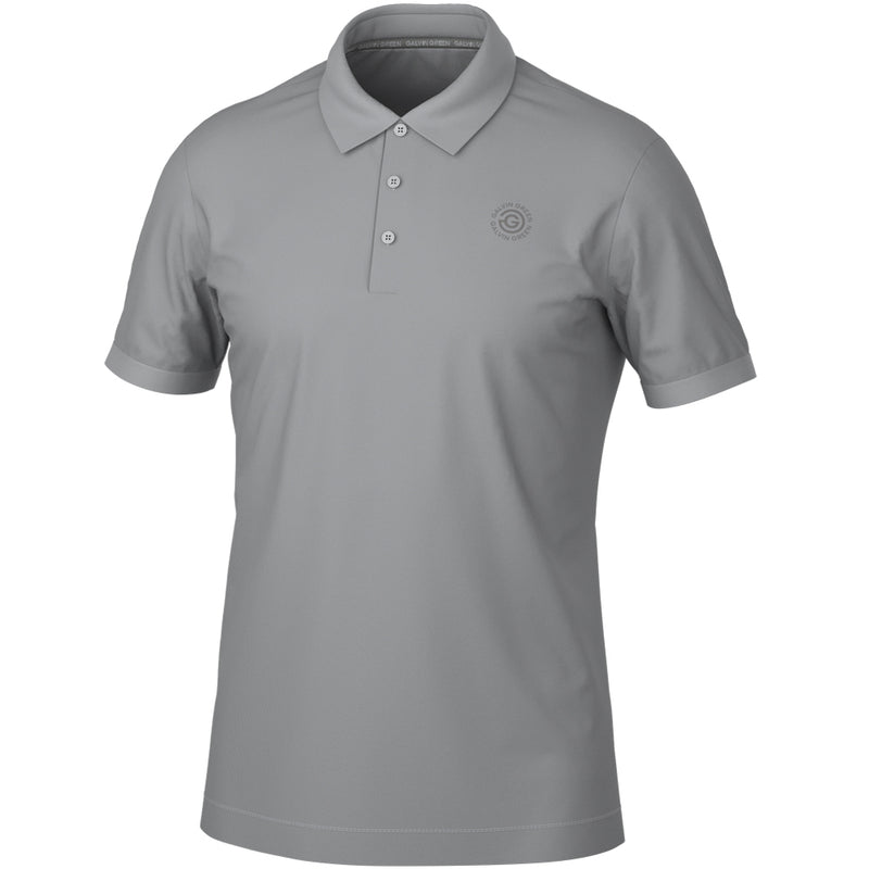 Galvin Green Maximilian Polo Shirt - Sharkskin