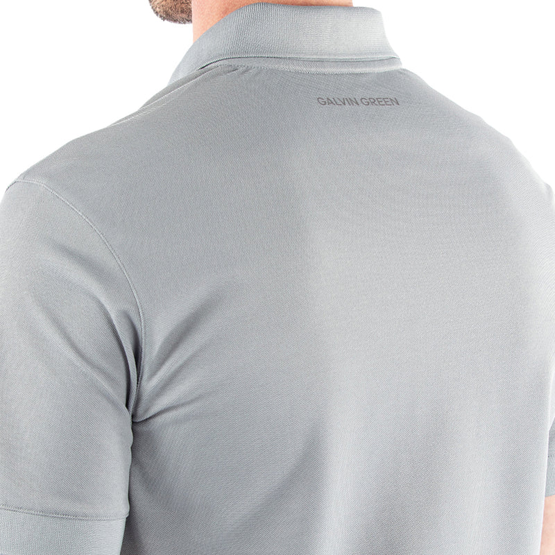 Galvin Green Maximilian Polo Shirt - Sharkskin