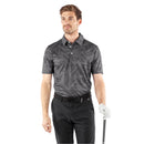 Galvin Green Maze Polo Shirt - Black