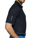 Galvin Green Medley Polo Shirt - Black/Royal Blue