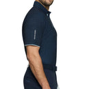 Galvin Green Medley Polo Shirt - Crystal Blue/Navy